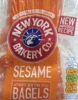 Mängden socker i Bagels sesame