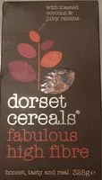 Mängden socker i Dorset cereals fabulous high fibre