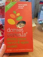 Mängden socker i Gently spiced carrot & apple muesli