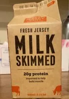 Mängden socker i Skimmed Milk