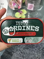 Mängden socker i Tesco Sardines in Tomato Sauce