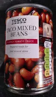 Mängden socker i Taco Mixed Beans