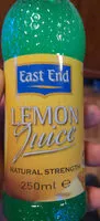 Mängden socker i lemon juice