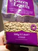 Mängden socker i Green Lentils