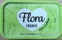 Mängden socker i Flora Vegetable Spread 500G