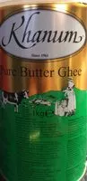 Mängden socker i Khanum Butter Ghee (1KG)