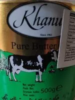 Mängden socker i Khanum Butter Ghee (500G)