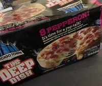 Mängden socker i The Deep Dish Peperoni Pizza X8