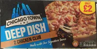Mängden socker i Chicken Club Deep Dish Pizzas