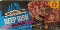 Mängden socker i Mega Meaty Deep Dish Pizzas