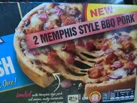 Mängden socker i Memphis Style BBQ Pork Pizza
