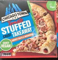 Mängden socker i Tomato stuffed crust takeaway smokey bac‘n & mushroom pizza
