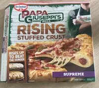 Mängden socker i Papa Giuseppi’s Pizza