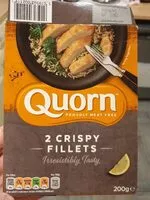Mängden socker i Quorn Crispy Fillets 2 Pack