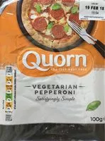 Mängden socker i Quorn Pepperoni Style Slices 100G