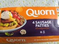 Mängden socker i Sausage patties (meat free savoury flavour patties, made mycoprotein)
