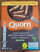 Mängden socker i Vegetarische Rostbratwürstchen
