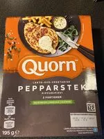 Mängden socker i Quorn pepparstek