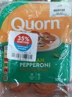 Mängden socker i Quorn vegan pepperoni