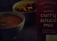 Mängden socker i Medium curry sauce mix