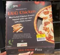 Mängden socker i Bbq chicken pizza