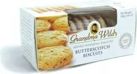 Mängden socker i Butterscotch Biscuits