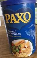 Mängden socker i Paxo natural breadcrumbs