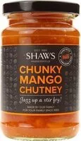 Mängden socker i Shaws Yorkshire Chunky Mango Chutney