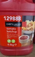 Mängden socker i Tomato ketchup