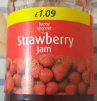 Mängden socker i Strawberry jam