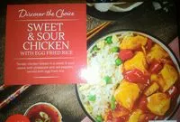 Mängden socker i Sweet & Sour Chicken