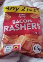 Mängden socker i Bacon rashers