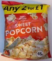 Mängden socker i Sweet Popcorn