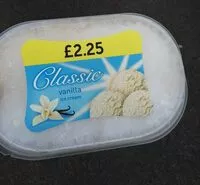 Mängden socker i Vanilla ice cream