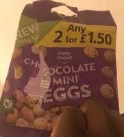 Mängden socker i chocolate eggs
