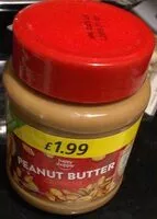 Mängden socker i Peanut butter