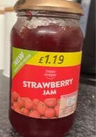 Mängden socker i Strawberry Jam