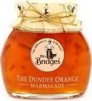 Mängden socker i Mrs Bridges - Dundee Orange Marmalade, 12oz (340g) Jar