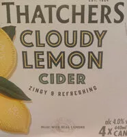 Mängden socker i Cloudy lemon cider