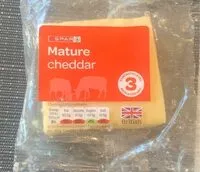Mängden socker i Mature Cheddar