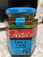 Mängden socker i Geetas Chutney Lime Chili