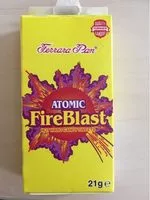 Mängden socker i Atomic Fireblast