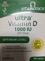 Mängden socker i Vitabiotics Box