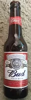 Mängden socker i Bud king of beers