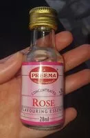 Mängden socker i Concentred rose flavoring essence