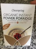 Mängden socker i Organic Instant Power Porridge