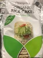 Mängden socker i Organic rice cakes