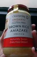 Mängden socker i Brown rice amazake gluten free