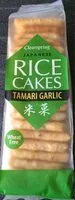 Mängden socker i Clearspring Rice Cake 150G Tamari Garlic