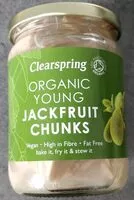 Mängden socker i Organic young jackfruit chunks